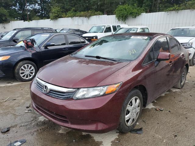 Photo 1 VIN: 19XFB2F55CE105065 - HONDA CIVIC LX 