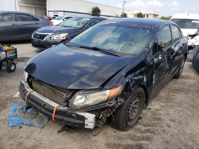 Photo 1 VIN: 19XFB2F55CE322258 - HONDA CIVIC LX 