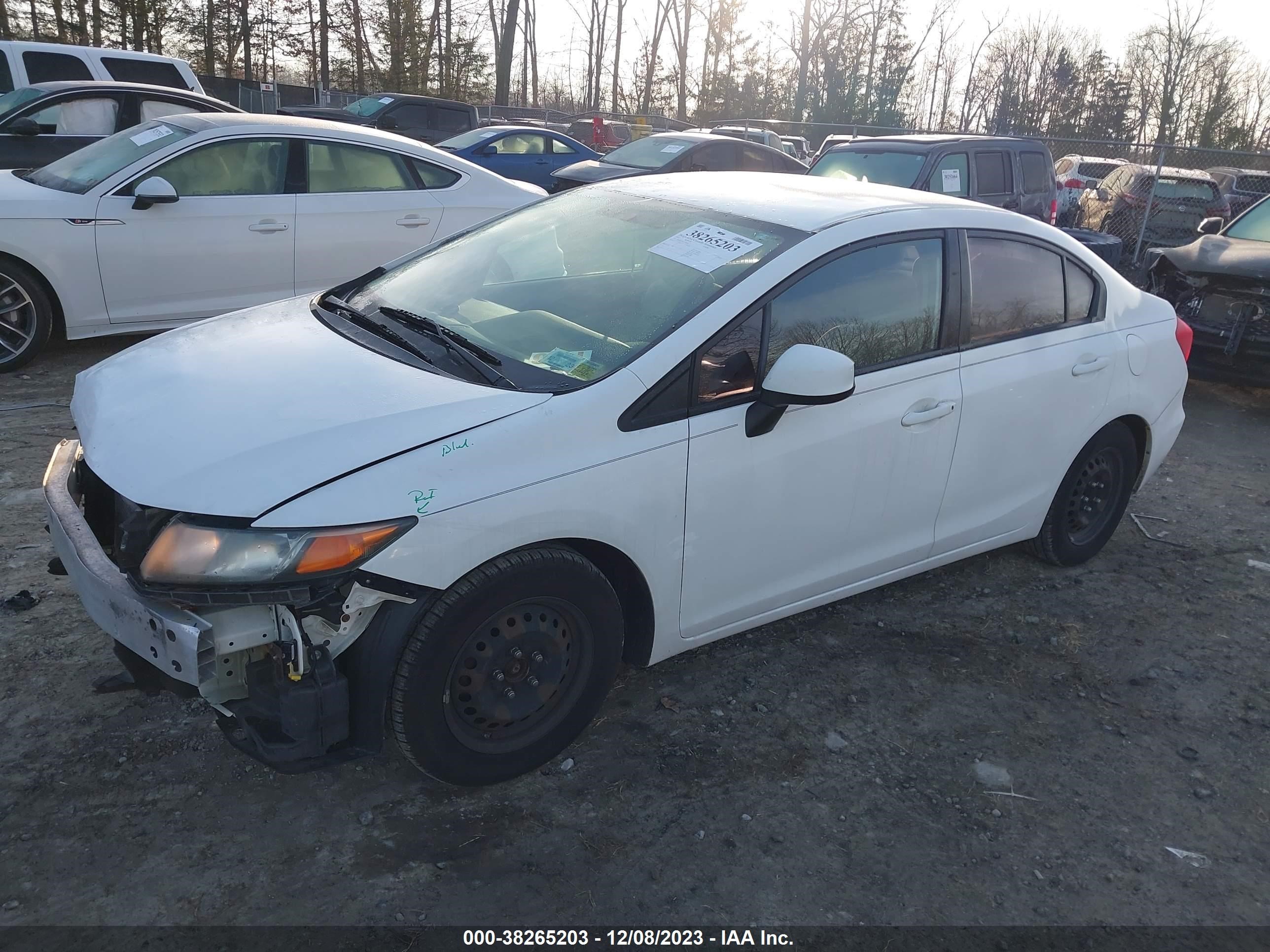 Photo 1 VIN: 19XFB2F55CE330201 - HONDA CIVIC 