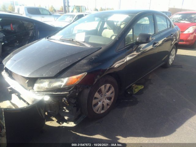 Photo 1 VIN: 19XFB2F55CE354742 - HONDA CIVIC LX 