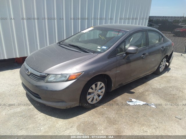 Photo 1 VIN: 19XFB2F55CE362159 - HONDA CIVIC SDN 