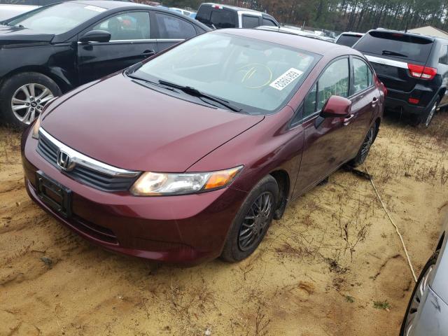 Photo 1 VIN: 19XFB2F55CE371265 - HONDA CIVIC LX 