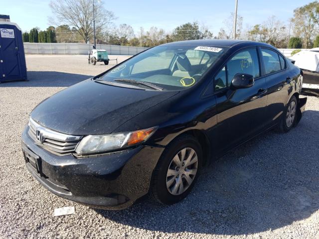 Photo 1 VIN: 19XFB2F55CE380774 - HONDA CIVIC LX 