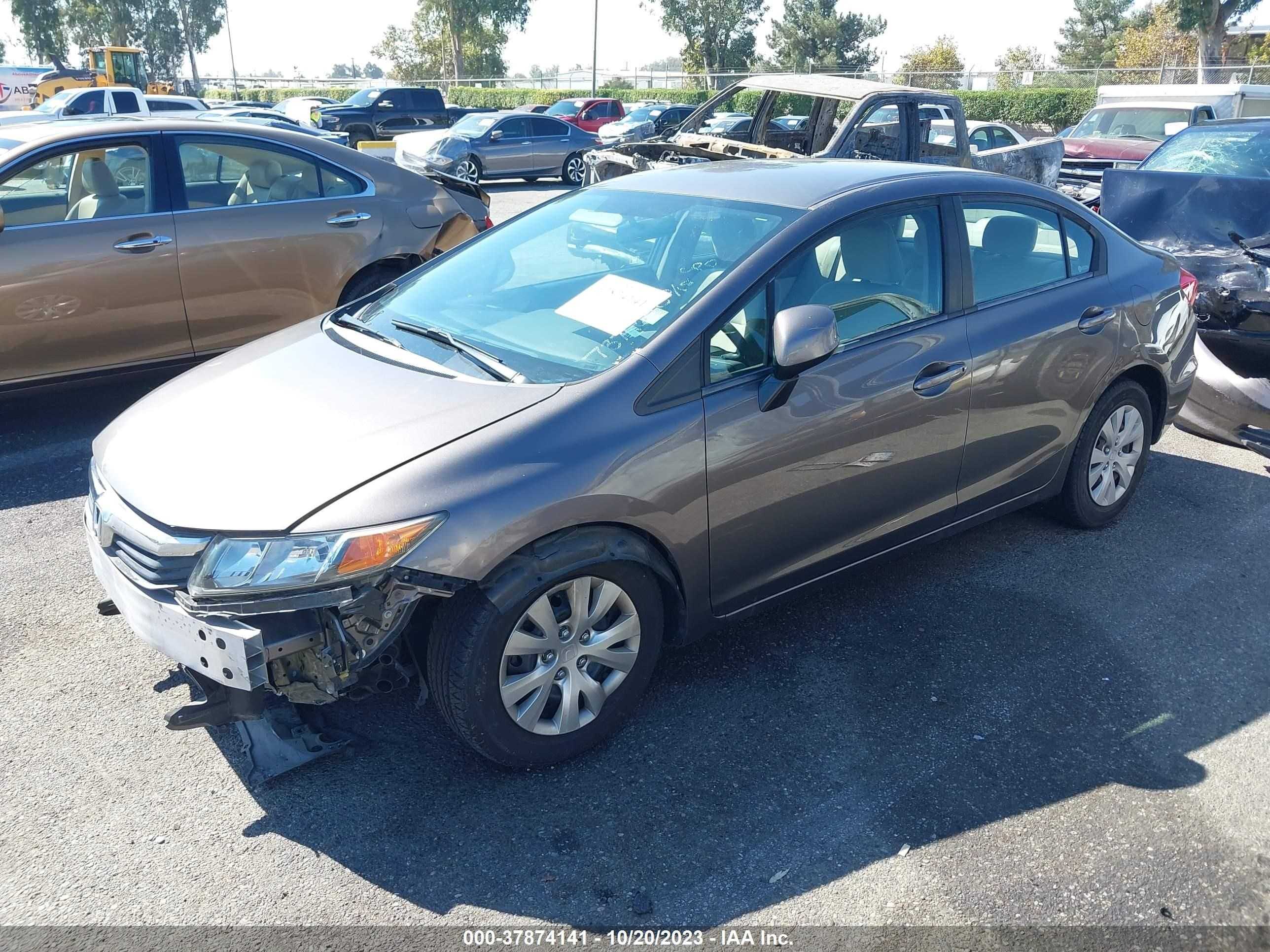 Photo 1 VIN: 19XFB2F55CE381004 - HONDA CIVIC 