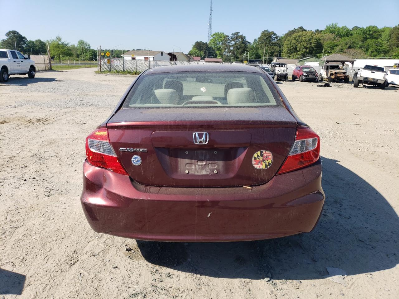 Photo 5 VIN: 19XFB2F55CE385554 - HONDA CIVIC 