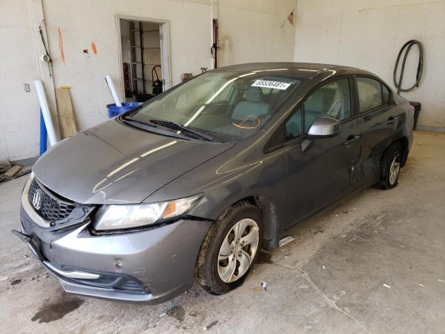 Photo 1 VIN: 19XFB2F55DE018509 - HONDA CIVIC LX 