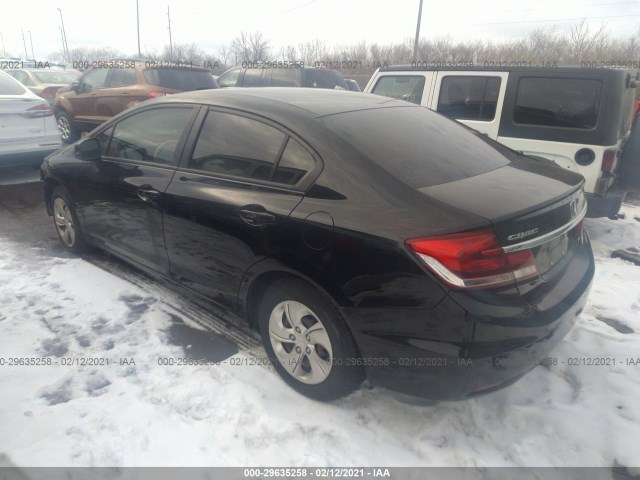 Photo 2 VIN: 19XFB2F55DE018719 - HONDA CIVIC SDN 