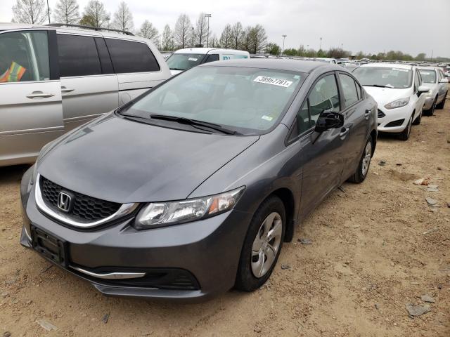 Photo 1 VIN: 19XFB2F55DE026190 - HONDA CIVIC LX 