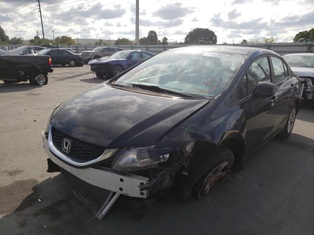 Photo 1 VIN: 19XFB2F55DE030756 - HONDA CIVIC LX 