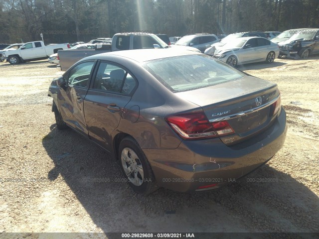 Photo 2 VIN: 19XFB2F55DE040512 - HONDA CIVIC SDN 