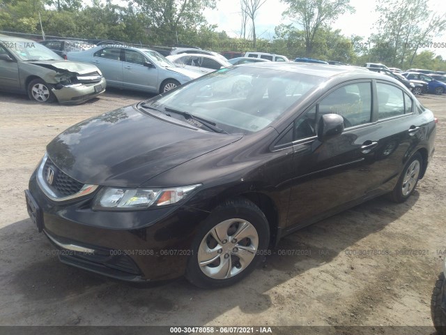 Photo 1 VIN: 19XFB2F55DE043149 - HONDA CIVIC SDN 