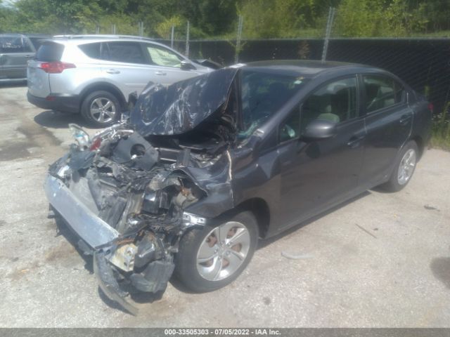 Photo 1 VIN: 19XFB2F55DE049677 - HONDA CIVIC SDN 