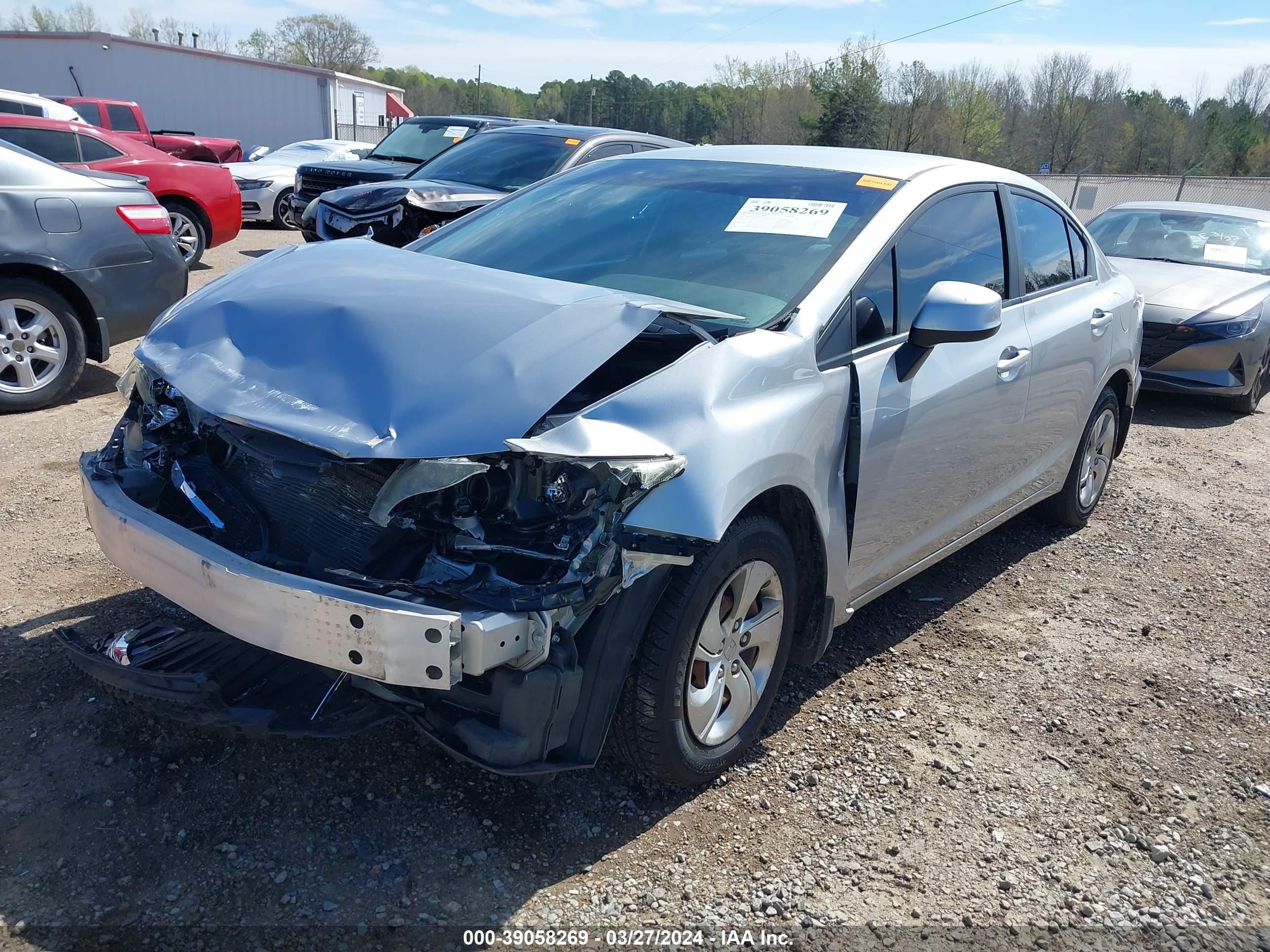 Photo 1 VIN: 19XFB2F55DE059979 - HONDA CIVIC 