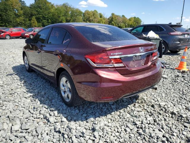 Photo 2 VIN: 19XFB2F55DE061568 - HONDA CIVIC LX 