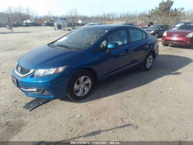 Photo 1 VIN: 19XFB2F55DE067032 - HONDA CIVIC SDN 