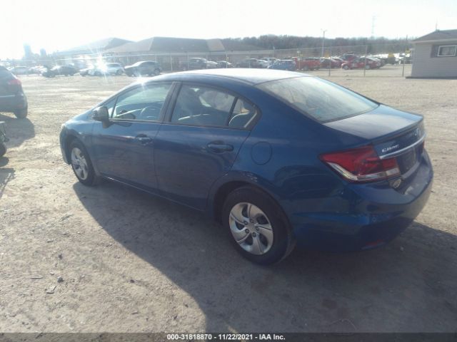 Photo 2 VIN: 19XFB2F55DE067032 - HONDA CIVIC SDN 