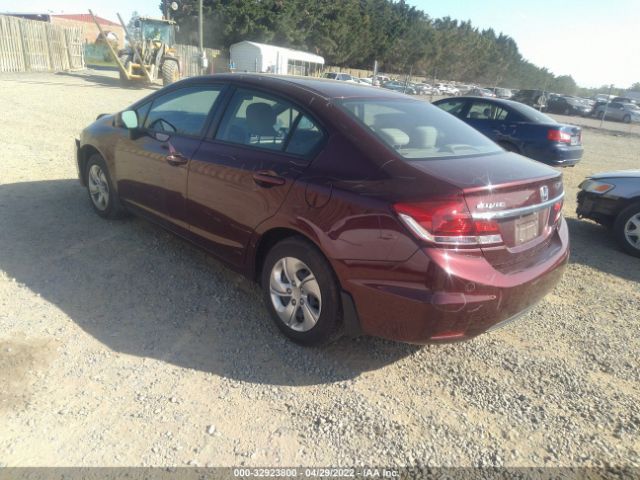 Photo 2 VIN: 19XFB2F55DE092836 - HONDA CIVIC SDN 