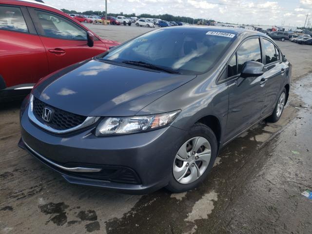 Photo 1 VIN: 19XFB2F55DE096692 - HONDA CIVIC LX 