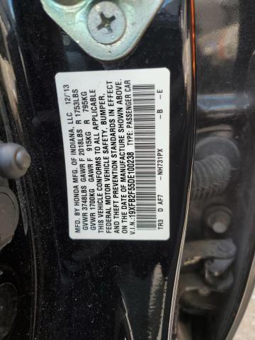 Photo 11 VIN: 19XFB2F55DE100238 - HONDA CIVIC 4D E 