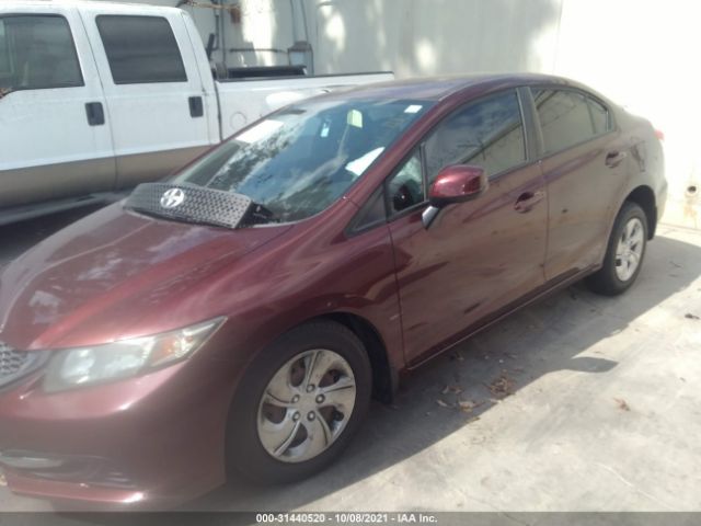 Photo 1 VIN: 19XFB2F55DE207810 - HONDA CIVIC SDN 