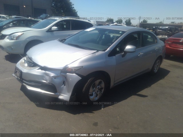 Photo 1 VIN: 19XFB2F55DE215793 - HONDA CIVIC SDN 