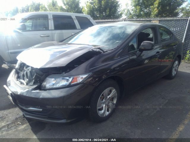 Photo 1 VIN: 19XFB2F55DE217561 - HONDA CIVIC SDN 