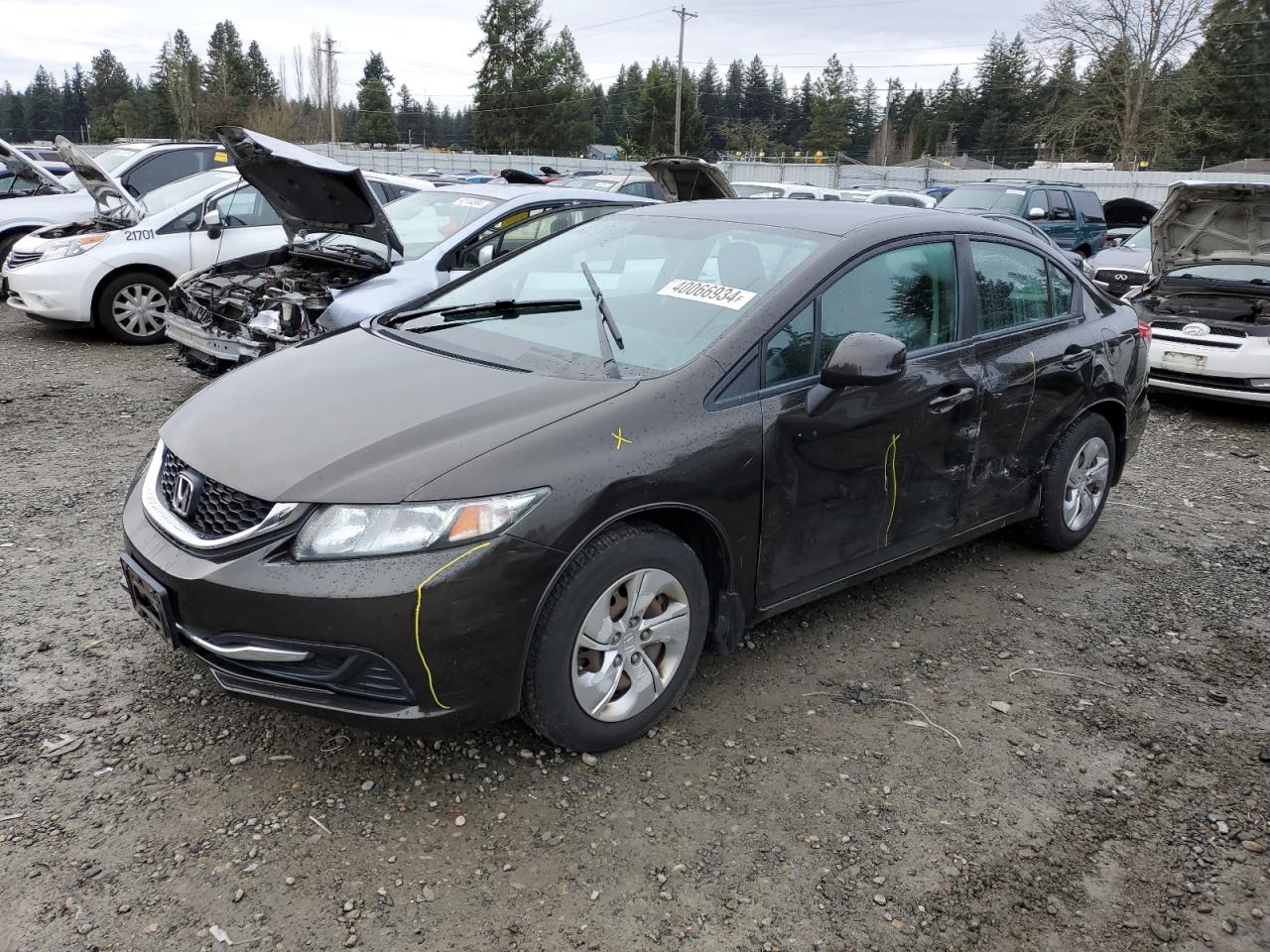 Photo 0 VIN: 19XFB2F55DE235834 - HONDA CIVIC 