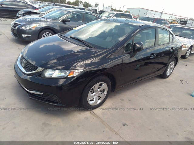 Photo 1 VIN: 19XFB2F55DE237261 - HONDA CIVIC SDN 