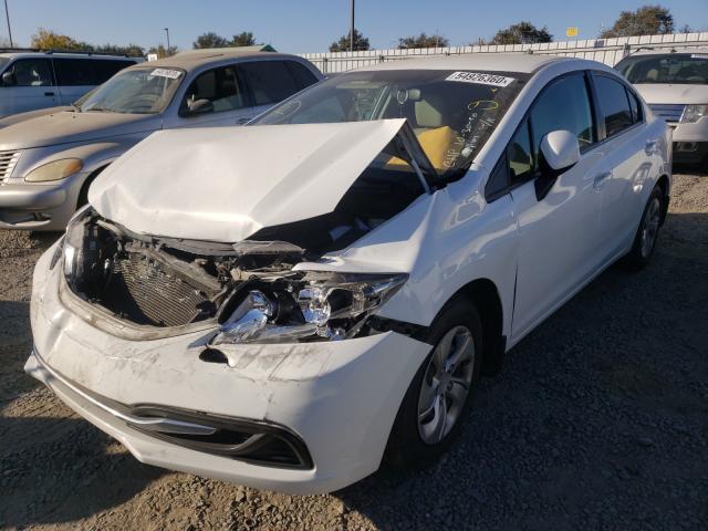 Photo 1 VIN: 19XFB2F55DE238247 - HONDA CIVIC LX 