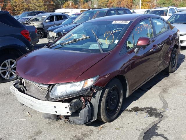 Photo 1 VIN: 19XFB2F55DE240984 - HONDA CIVIC LX 