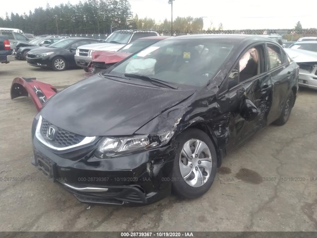 Photo 1 VIN: 19XFB2F55DE273368 - HONDA CIVIC SDN 