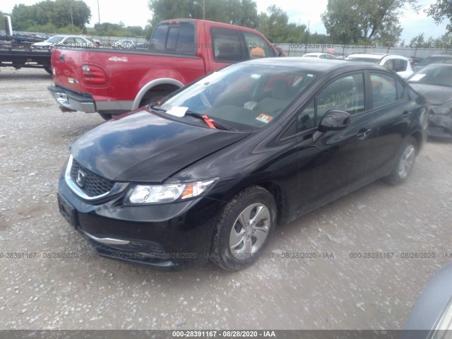 Photo 1 VIN: 19XFB2F55DE275475 - HONDA CIVIC SDN 