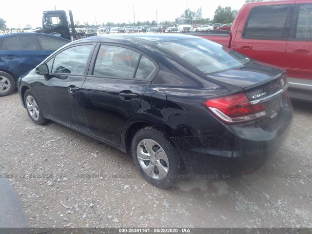 Photo 2 VIN: 19XFB2F55DE275475 - HONDA CIVIC SDN 