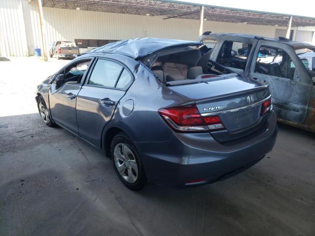 Photo 2 VIN: 19XFB2F55DE281566 - HONDA CIVIC LX 