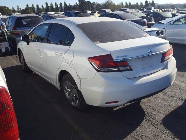 Photo 2 VIN: 19XFB2F55DE282491 - HONDA CIVIC LX 