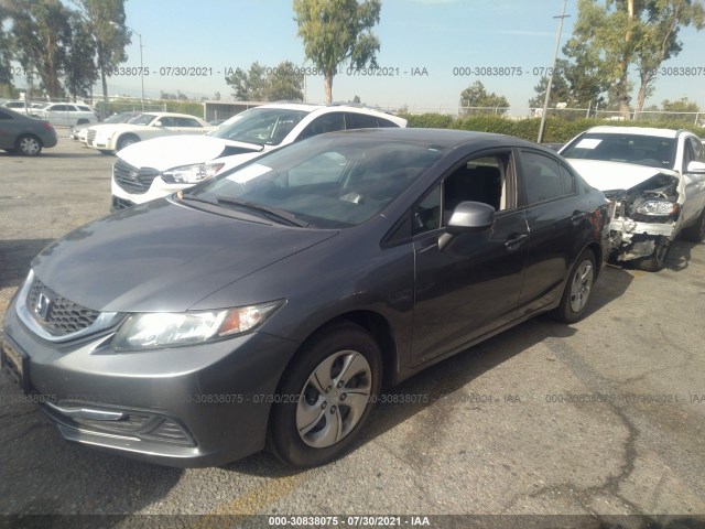 Photo 1 VIN: 19XFB2F55DE293507 - HONDA CIVIC SDN 