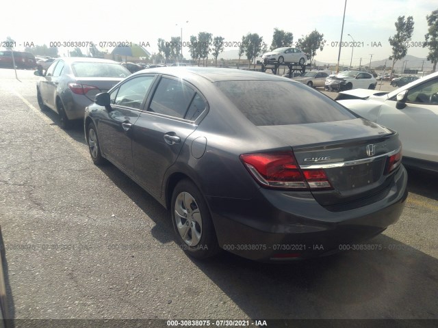 Photo 2 VIN: 19XFB2F55DE293507 - HONDA CIVIC SDN 