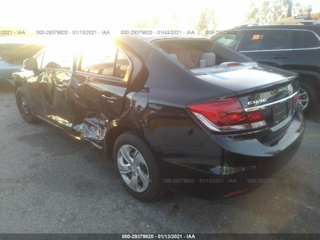 Photo 2 VIN: 19XFB2F55DE295080 - HONDA CIVIC SDN 