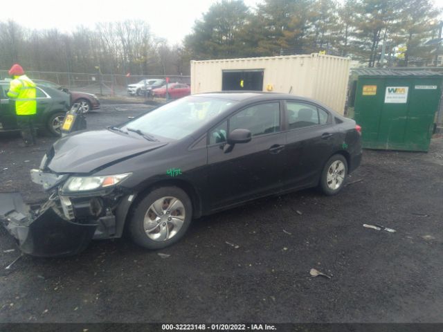 Photo 1 VIN: 19XFB2F55DE295502 - HONDA CIVIC SDN 