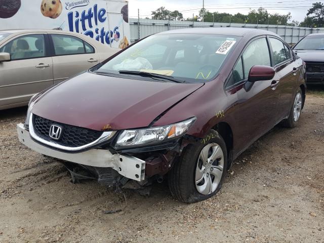 Photo 1 VIN: 19XFB2F55EE012064 - HONDA CIVIC LX 