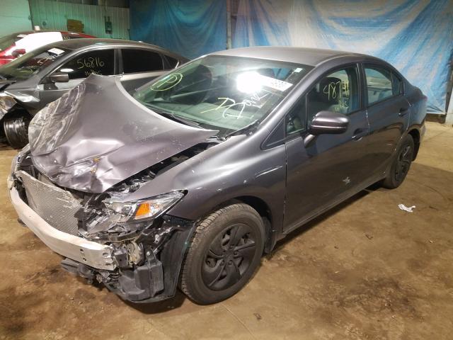 Photo 1 VIN: 19XFB2F55EE012372 - HONDA CIVIC LX 