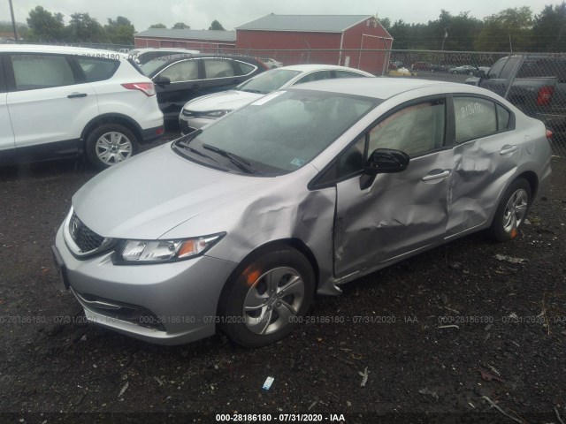 Photo 1 VIN: 19XFB2F55EE012792 - HONDA CIVIC SEDAN 