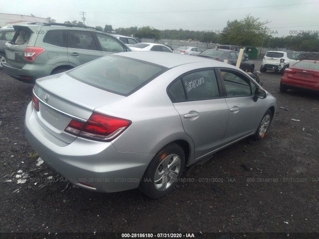 Photo 3 VIN: 19XFB2F55EE012792 - HONDA CIVIC SEDAN 