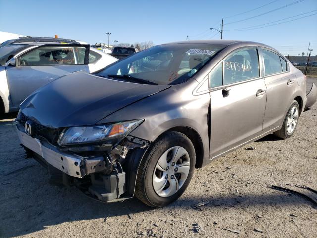 Photo 1 VIN: 19XFB2F55EE021539 - HONDA CIVIC LX 