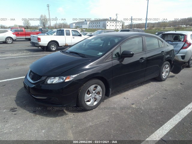 Photo 1 VIN: 19XFB2F55EE021895 - HONDA CIVIC SEDAN 