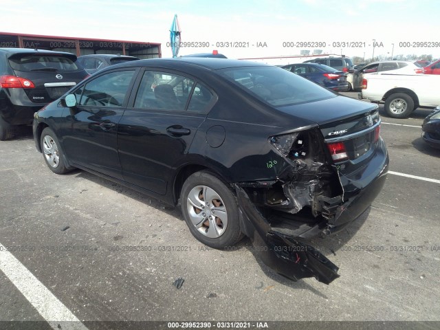 Photo 2 VIN: 19XFB2F55EE021895 - HONDA CIVIC SEDAN 