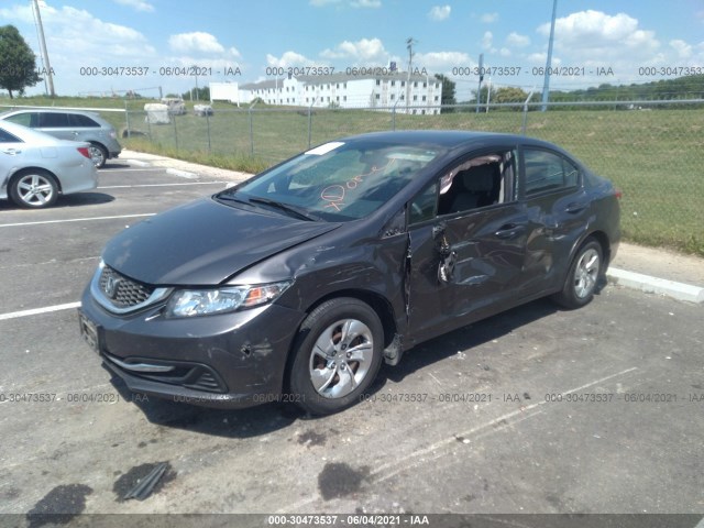 Photo 1 VIN: 19XFB2F55EE052094 - HONDA CIVIC SEDAN 