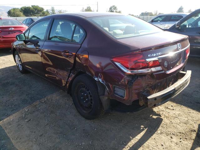 Photo 1 VIN: 19XFB2F55EE062723 - HONDA CIVIC LX 