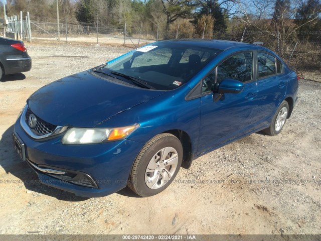 Photo 1 VIN: 19XFB2F55EE086651 - HONDA CIVIC SEDAN 