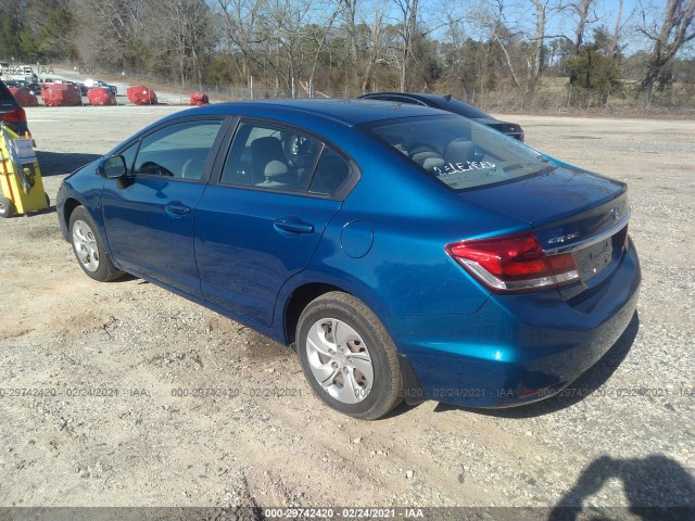 Photo 2 VIN: 19XFB2F55EE086651 - HONDA CIVIC SEDAN 